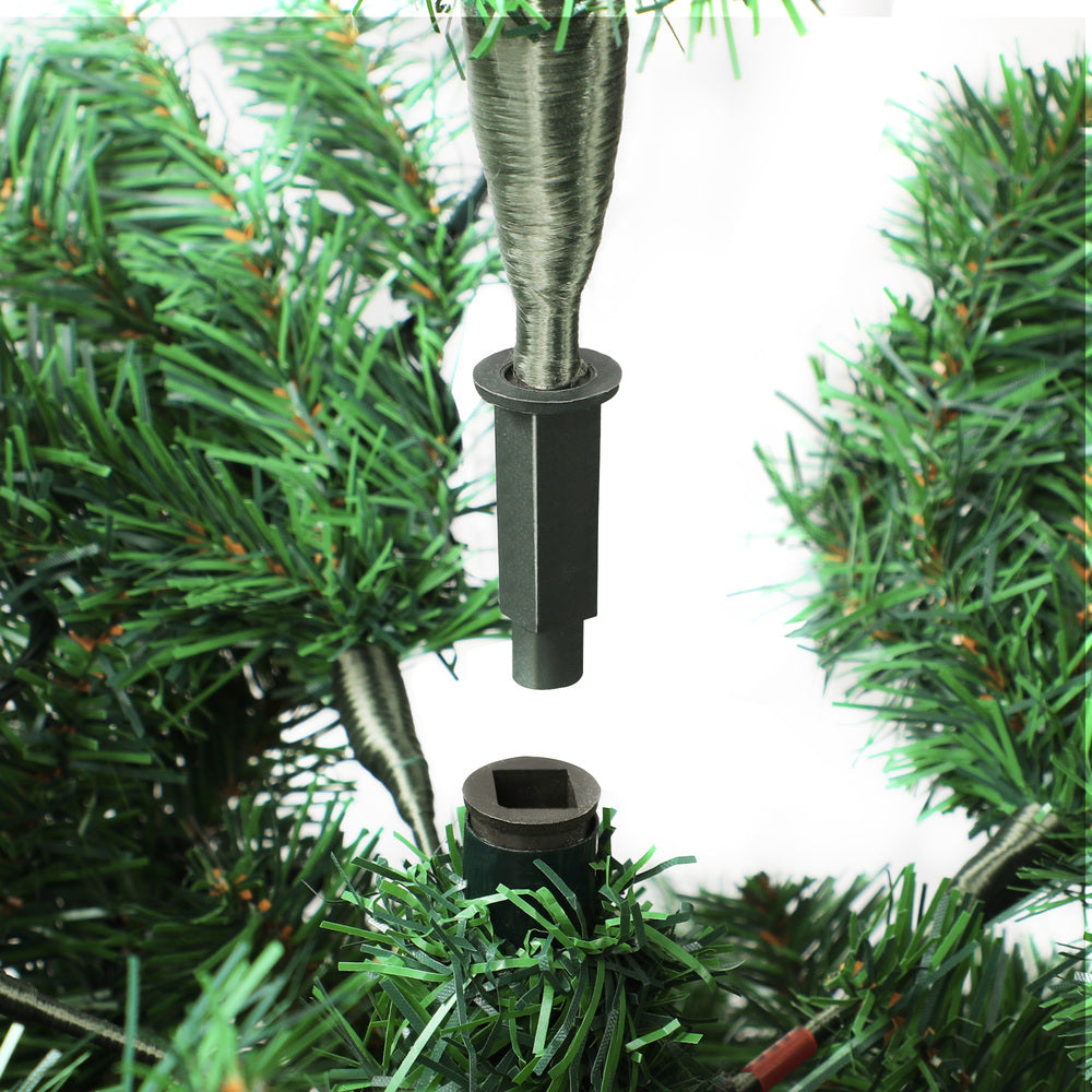 6FT Green Christmas Tree with LED Lights