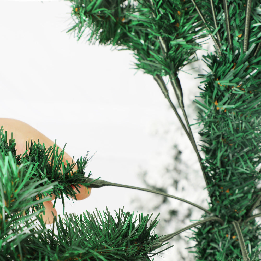 8FT Green Christmas Tree with 1400 Tips
